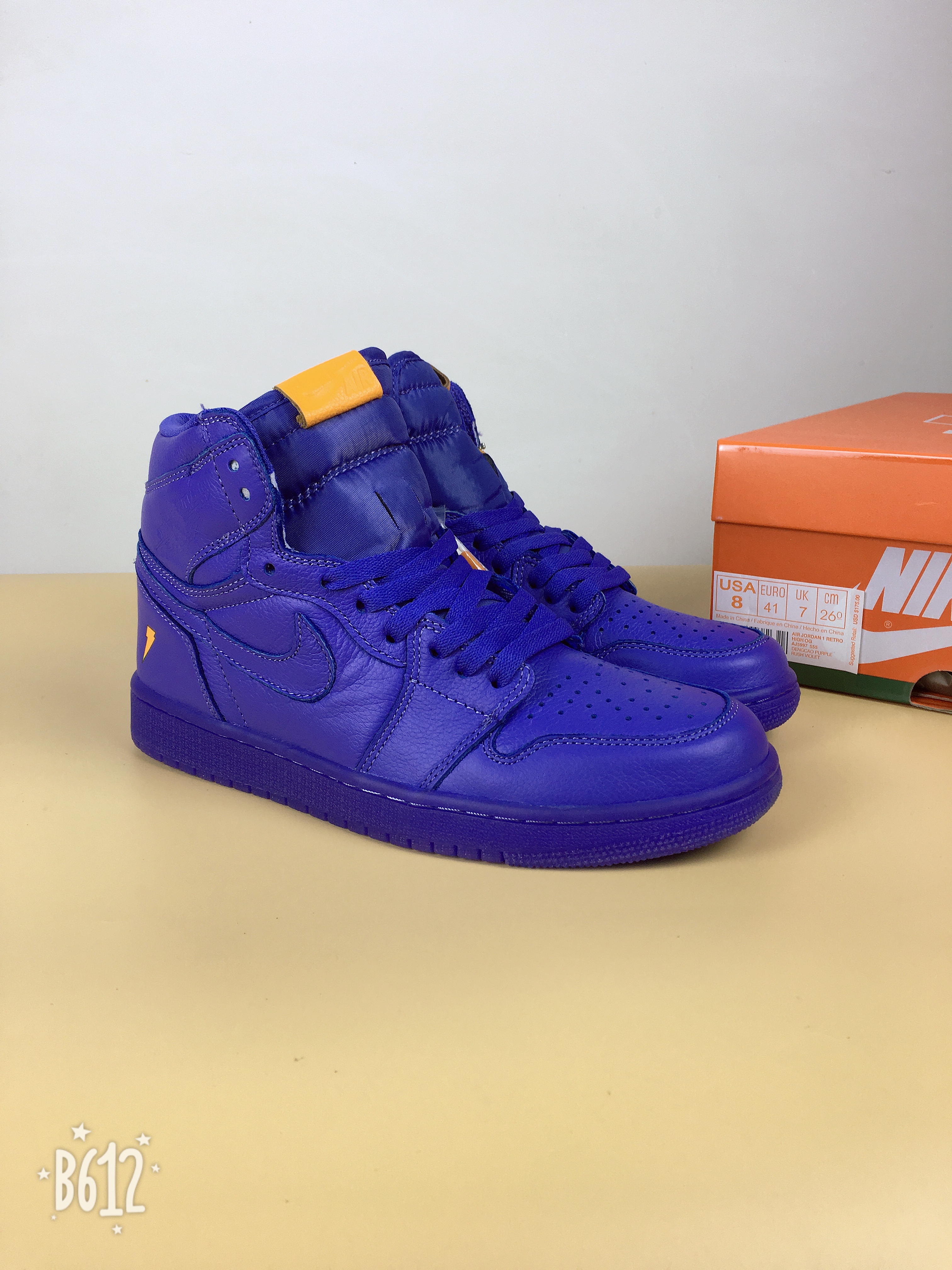 Air Jordan 1 Gatorade “Grape”Shoes - Click Image to Close